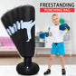 Leather Pattern Inflatable Boxing Column Tumbler Children's Vertical Fitness Vent Toys