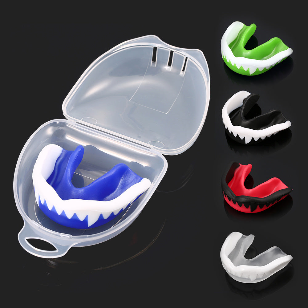 Adult boxing teeth with box