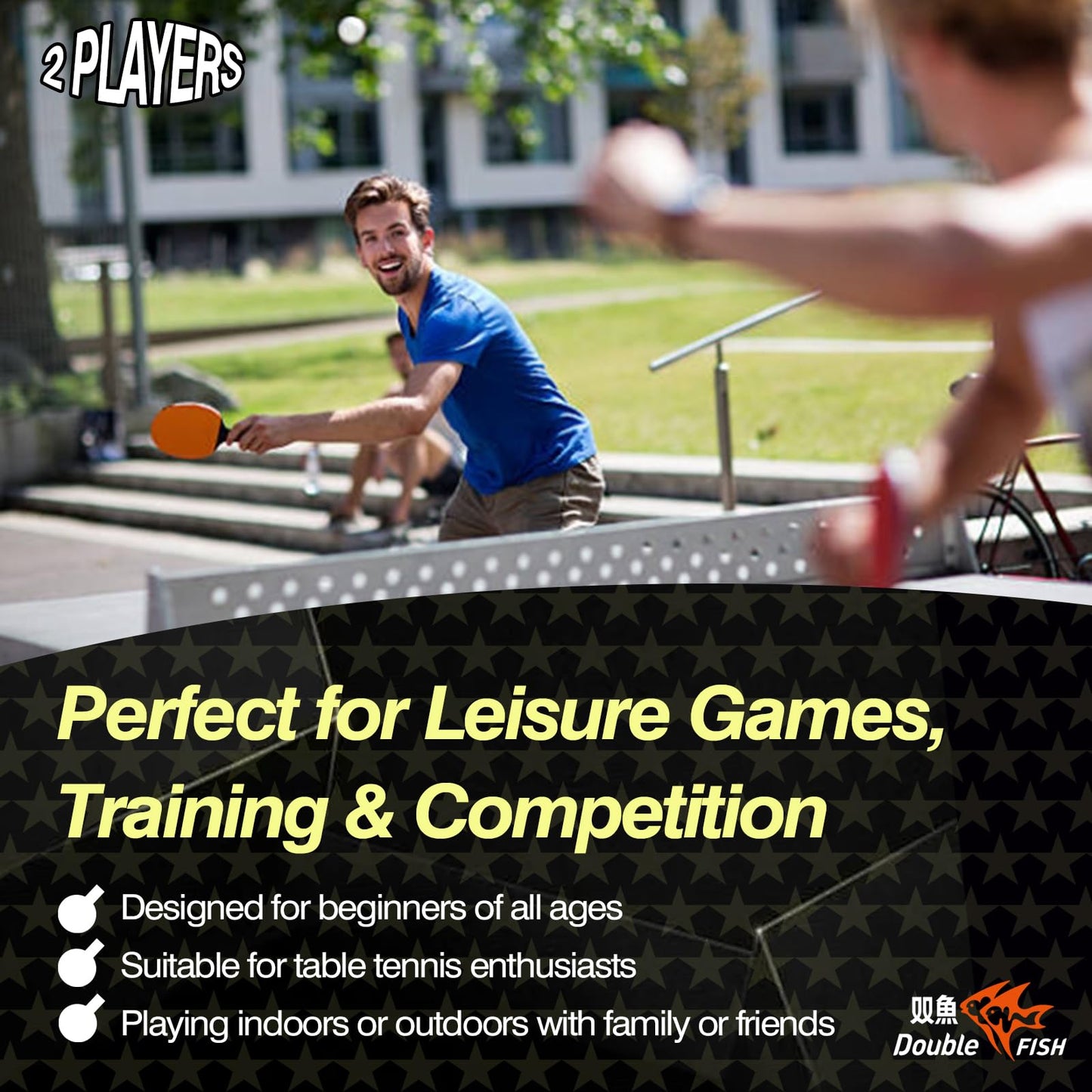 Table Tennis Racket Set